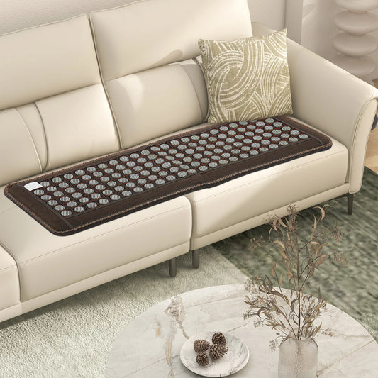 100W 110V Heating Pad, 20-70℃ Far Infrared Heating Pad, Natural Jades Heating Pad Heating Cushion With Controller