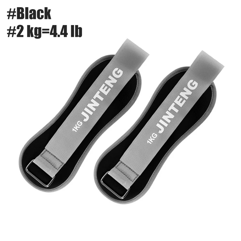 1Pair Wrist Ankle Weights 1kg, 2kg,3kg Strength Training Wrist Leg Arm Weight with Adjustable Strap, Jogging,Gymnastics,Aerobics