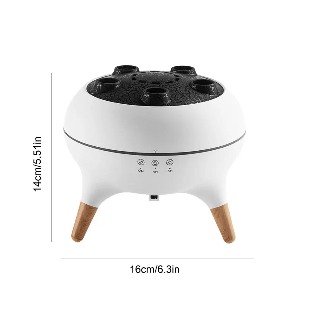 New Dynamic Jellyfish Air Humidifier 250ml Essential Oil Diffuser Remote Control Bedroom Humidifier With 7 Colorful Night Lights