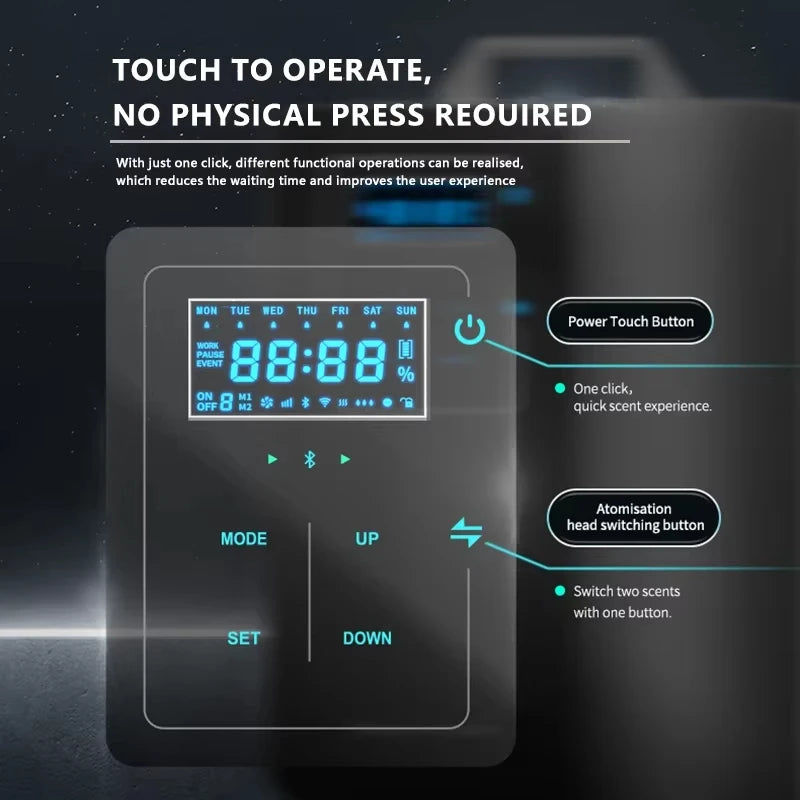 NAMSTE 10000m³ Essential oil Fragrance Diffuser Smart Timing Aroma Diffuser Scent Home Hotel HVAC Electric Air Freshener