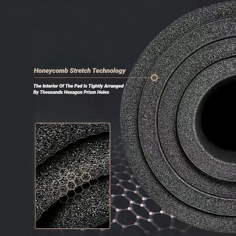 Two-Piece Set High Quality Extra Sport Thick Nbr Non-Slip Yoga Mats For Fitness Pilates Gym Home Tasteless Spor Universal Men